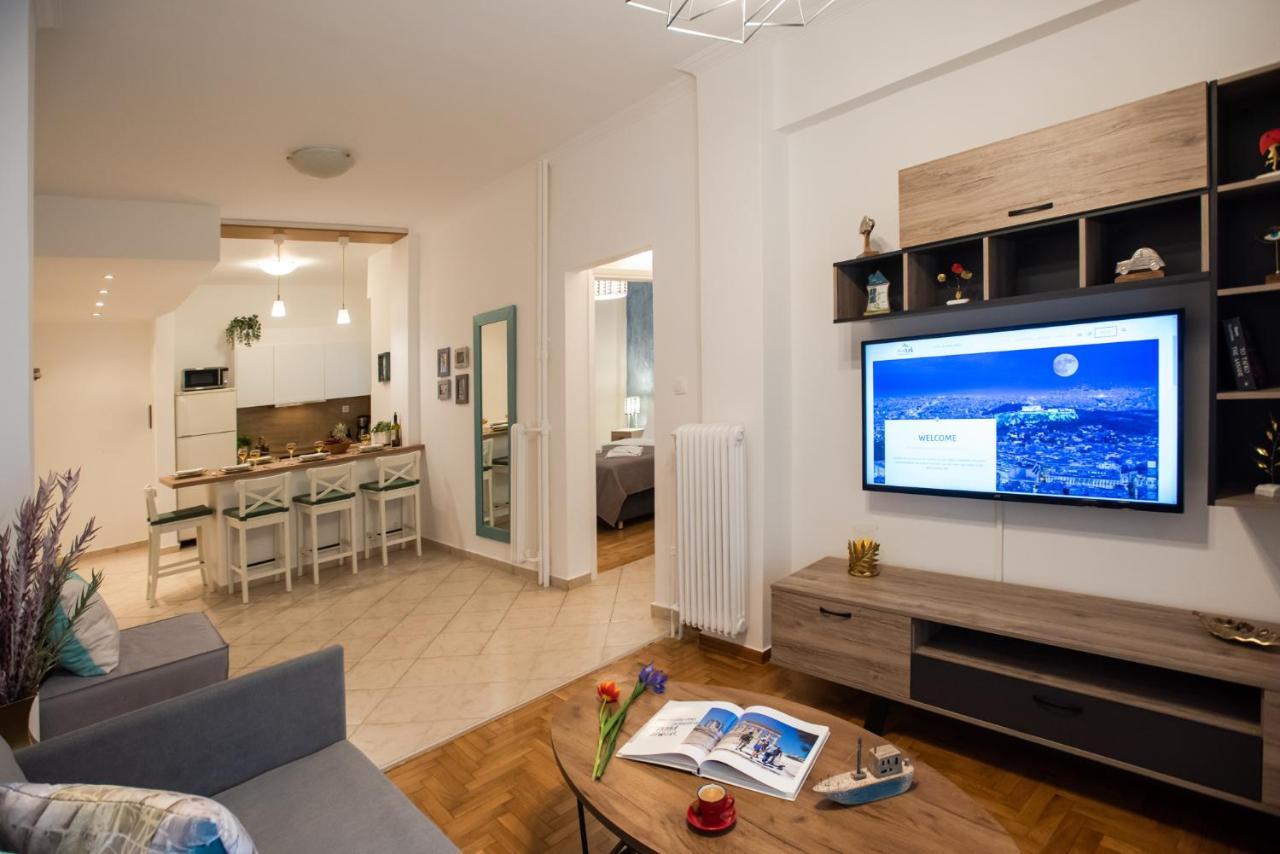 Blue Ark Comfort Near Acropolis Atena Exterior foto