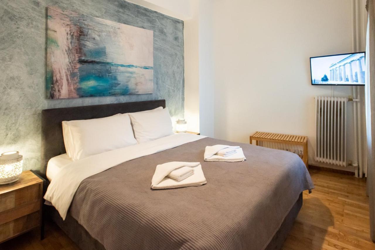 Blue Ark Comfort Near Acropolis Atena Exterior foto
