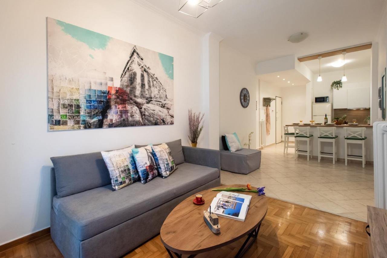 Blue Ark Comfort Near Acropolis Atena Exterior foto